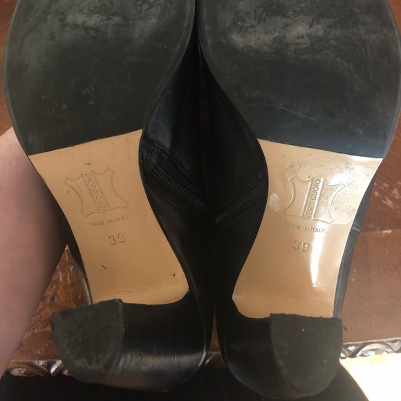 Le Château Leather open-toe Booties - Picture 4 of 5